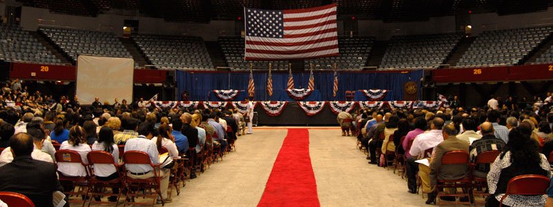 Throughout history, immigrants have come to the U.S. seeking a better way of life. The Central District of California holds Naturalization Ceremonies each year for those who have completed the requirements. Last year, 73,277 people were naturalized in this district. <a href="clerk-services/naturalization-ceremony-information">Learn more</a>